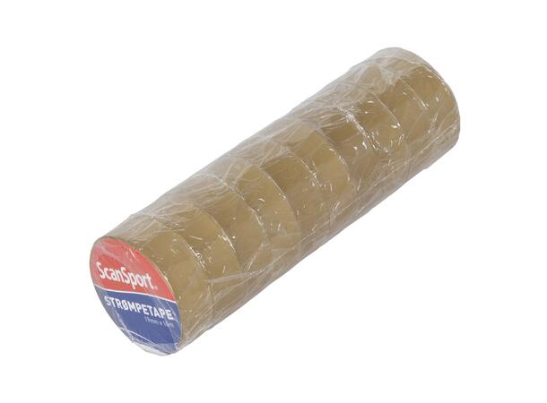 SCANSPORT Strømpetape Transparent 10m Holder leggbeskyttere på plass 